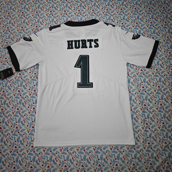 Nike Jalen Hurts White Hawks White Jersey No. 1 - Picture 4 of 6